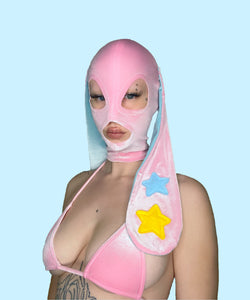 Lil Pink Twin Star Hood