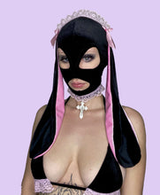 Load image into Gallery viewer, Lil Goth Bunny Black n Pink
