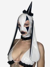 Load image into Gallery viewer, Lil Clown Hood White n Black
